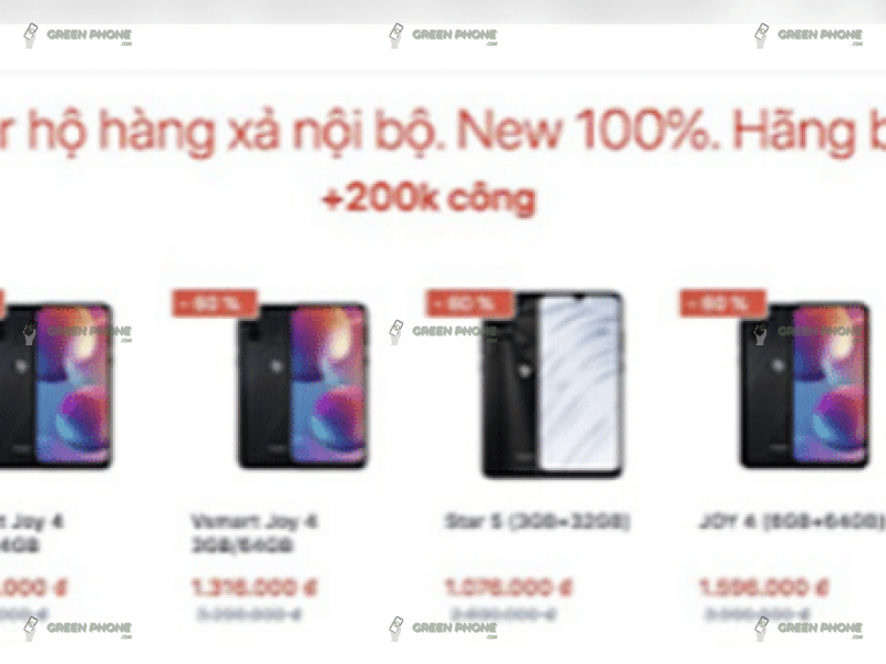 Điện thoại Vsmart 'giá nội bộ' được săn lùng